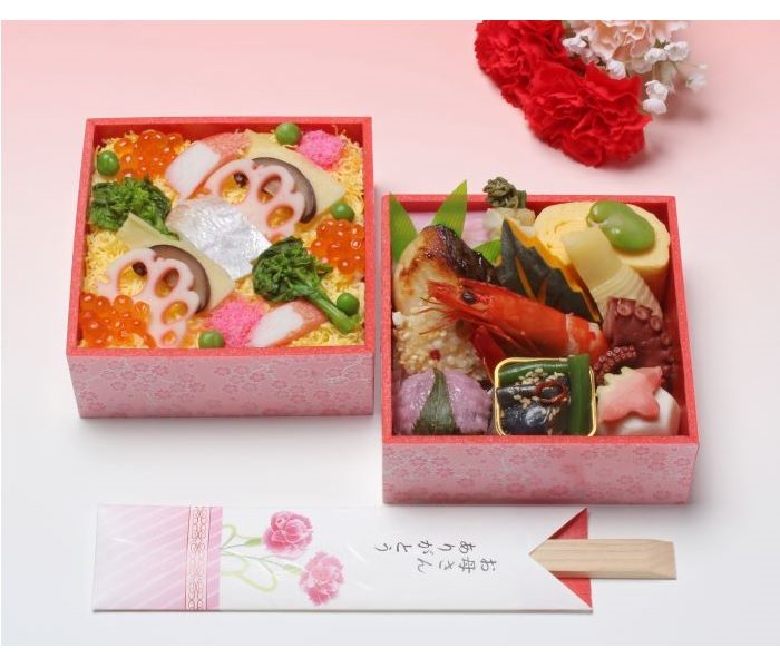 ＜京・料亭　わらびの里＞母の日弁当 2段