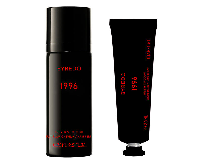 BYREDO ヘアパフューム 1996 75mL 8,800円 ハンドクリーム 1996 30mL 5,610円