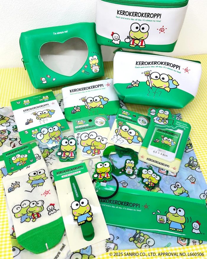「けろけろけろっぴ」の限定アイテムが新登場！