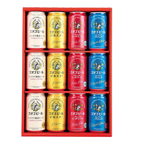 エチゴビール詰合せ１２本入