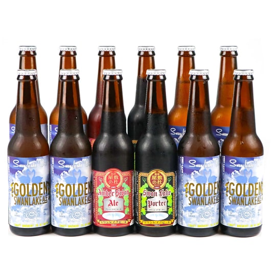 スワンレイクビール　金賞飲み比べ