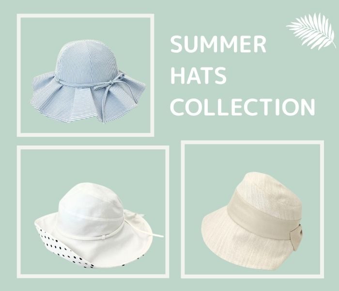 夏のおすすめ　遮光帽子コレクション