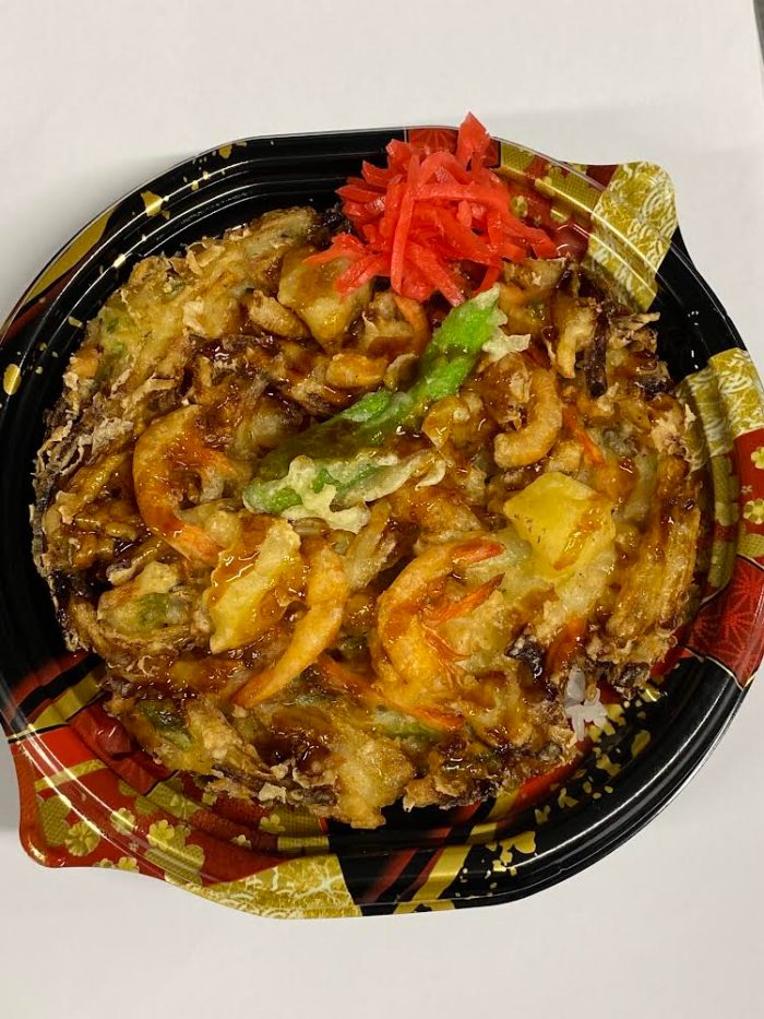 海鮮かき揚げ丼　一折680円