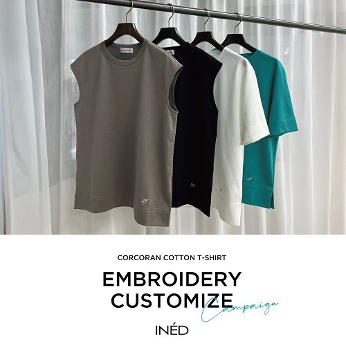 ＜INED＞EMBROIDERY CUSTOMIZE
  
  